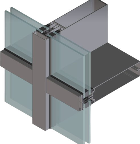 We work on Curtain Wall Section Projects